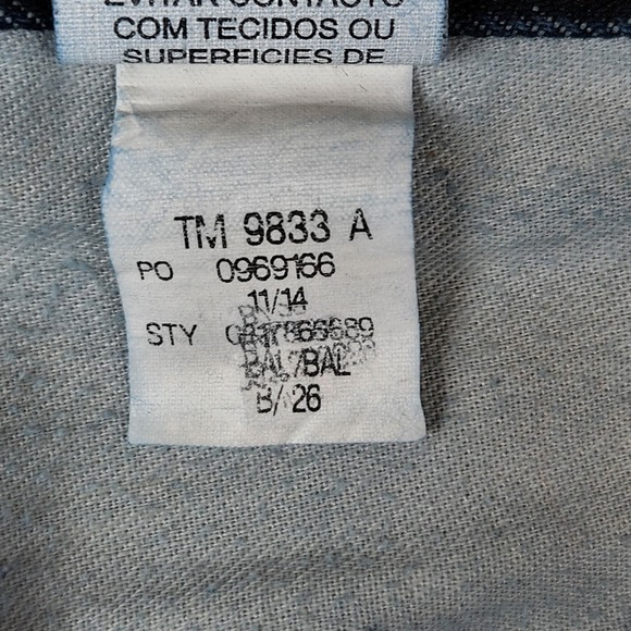 Tommy Hilfiger Jeans Mens 33x34 Blue Relaxed Straight Fit Denim Classic Style - Picture 12 of 16